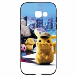 Чехол для Samsung A5 2017 Pikachu and Pokemon movie - PrintSalon