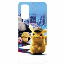 Чехол для Realme 7 Pro Pikachu and Pokemon movie - PrintSalon