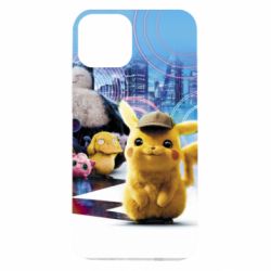 Чехол для iPhone 14 Pikachu and Pokemon movie - PrintSalon