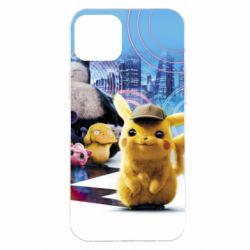 Чехол для iPhone 14 Plus Pikachu and Pokemon movie - PrintSalon