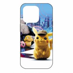 Чехол для iPhone 14 Pro Pikachu and Pokemon movie - PrintSalon