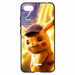 Чехол для Xiaomi Redmi 6A Pikachu Detective Neon