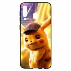Чехол для Samsung M30 Pikachu Detective Neon - PrintSalon
