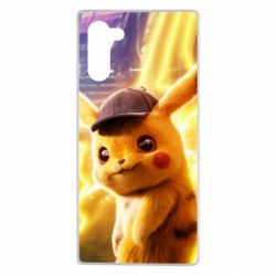 Чехол для Samsung Note 10 Pikachu Detective Neon - PrintSalon