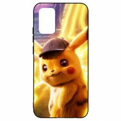 Чехол для Samsung A02s/M02s Pikachu Detective Neon - PrintSalon