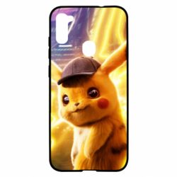 Чехол для Samsung A11/M11 Pikachu Detective Neon - PrintSalon