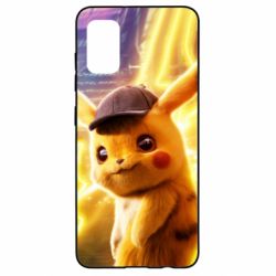 Чехол для Samsung A41 Pikachu Detective Neon - PrintSalon
