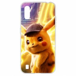 Чехол для Samsung A01/M01 Pikachu Detective Neon - PrintSalon