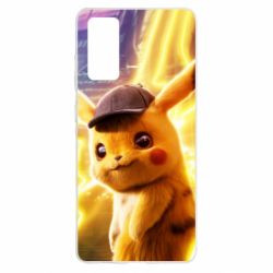 Чехол для Samsung S20 FE Pikachu Detective Neon - PrintSalon