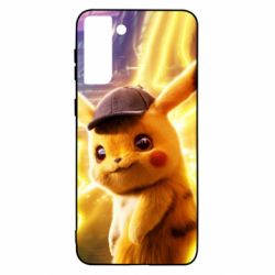 Чехол для Samsung S21+ Pikachu Detective Neon - PrintSalon