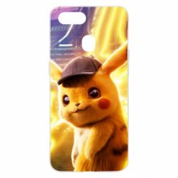 Чехол для Oppo A5s/A12 Pikachu Detective Neon - PrintSalon