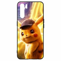 Чехол для Oppo A91/Reno3 Pikachu Detective Neon - PrintSalon