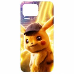 Чехол для Oppo Reno 4 Lite Pikachu Detective Neon - PrintSalon