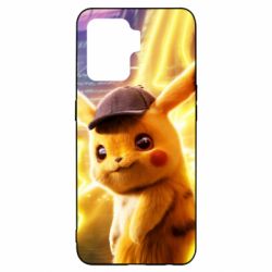 Чехол для Oppo Reno 5 Lite Pikachu Detective Neon - PrintSalon