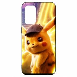 Чехол для Oppo Reno 5 4G Pikachu Detective Neon - PrintSalon