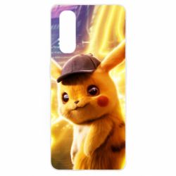 Чехол для Oppo Find X2 Pikachu Detective Neon - PrintSalon