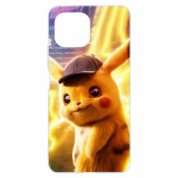 Чехол для Xiaomi Mi11 Lite Pikachu Detective Neon - PrintSalon