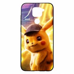 Чехол для Xiaomi Redmi Note 9/Redmi 10X Pikachu Detective Neon - PrintSalon