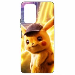 Чехол для Xiaomi Redmi Note 10 Pro Pikachu Detective Neon - PrintSalon