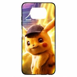 Чехол для Xiaomi Poco X3 Pikachu Detective Neon - PrintSalon