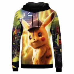Жіноче 3D худі Pikachu Detective Neon