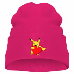 Детская шапка Pikachu Heart - PrintSalon