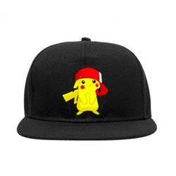 Снепбек Pikachu in a cap - PrintSalon