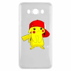 Чехол для Samsung J7 2016 Pikachu in a cap - PrintSalon