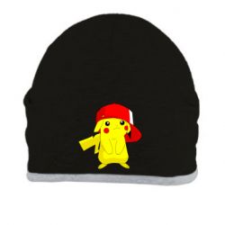 Шапка Pikachu in a cap - PrintSalon