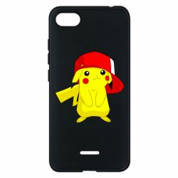 Чехол для Xiaomi Redmi 6A Pikachu in a cap - PrintSalon