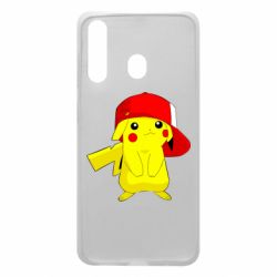 Чехол для Samsung A60 Pikachu in a cap - PrintSalon