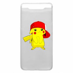 Чехол для Samsung A80 Pikachu in a cap - PrintSalon