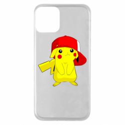 Чехол для iPhone 11 Pikachu in a cap - PrintSalon
