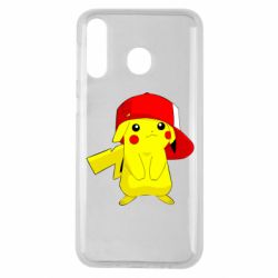 Чехол для Samsung M30 Pikachu in a cap - PrintSalon