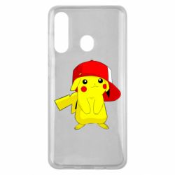 Чехол для Samsung M40 Pikachu in a cap - PrintSalon