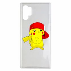 Чехол для Samsung Note 10 Plus Pikachu in a cap - PrintSalon