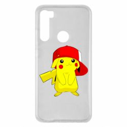 Чехол для Xiaomi Redmi Note 8 Pikachu in a cap - PrintSalon
