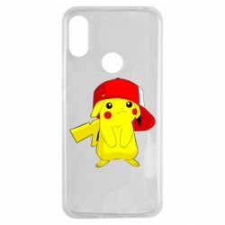 Чехол для Xiaomi Redmi Note 7 Pikachu in a cap - PrintSalon