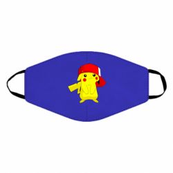 Маска многоразовая Pikachu in a cap - PrintSalon