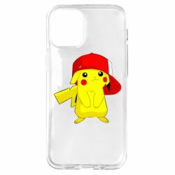 Чехол для iPhone 12 mini Pikachu in a cap - PrintSalon