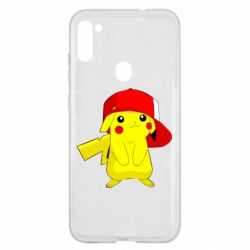 Чехол для Samsung A11/M11 Pikachu in a cap - PrintSalon
