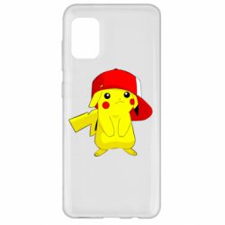 Чехол для Samsung A31 Pikachu in a cap - PrintSalon