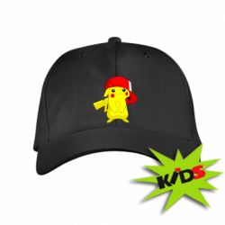 Детская кепка Pikachu in a cap - PrintSalon
