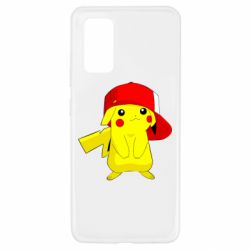 Чехол для Samsung A32 4G Pikachu in a cap - PrintSalon