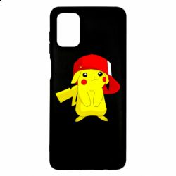 Чехол для Samsung M51 Pikachu in a cap - PrintSalon