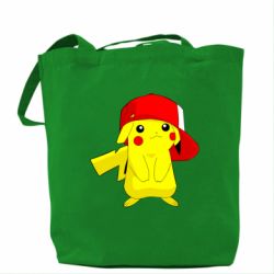 Эко-сумка Pikachu in a cap - PrintSalon