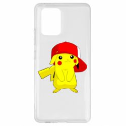 Чехол для Samsung S10 Lite Pikachu in a cap - PrintSalon
