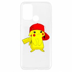 Чехол для Oppo A52/A72/A92 Pikachu in a cap - PrintSalon