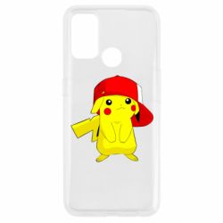Чехол для Oppo A53/A32/A33 Pikachu in a cap - PrintSalon