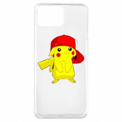 Чехол для Oppo A73 Pikachu in a cap - PrintSalon